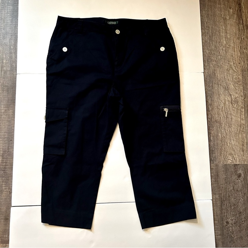 Lauren Ralph Lauren Cropped Cargo‎ Pants Size 14